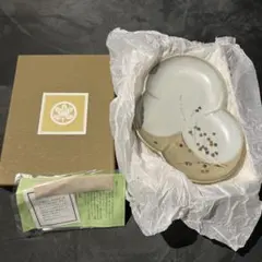 新品　たち吉 銀絵付 花しきし 銘々皿 5枚セットのサムネイル