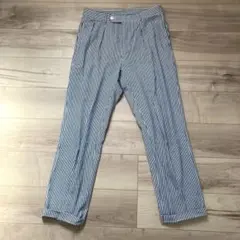 よ*こ様 SUGARCANEスヒッコリーストライプ ワークパンツ SC41634