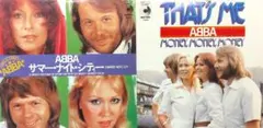 ABBA　アバ　EPレコードセット　　「ザッツ・ミー/サマー・ナイト・シティ」