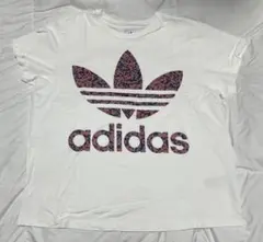 adidas カモフラージュロゴ Tシャツ