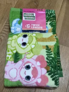 TWICE LOVELYS フェイスタオル 2枚組 しまむら！のサムネイル