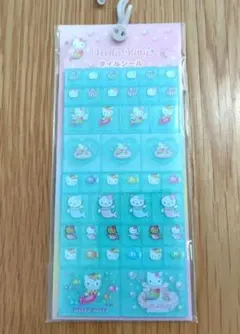 サンリオ　ハローキティ　タイルシール マーメイド