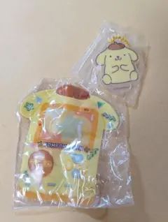 ポムポムプリン PVCクリアケース付きアクリルチャーム