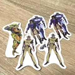 ジョジョ　スシローコラボステッカー DIO ホルホース　ヴァニラ・アイス