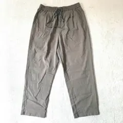 yn1412 SM2 クロップド丈イージーパンツ L ウエストゴム ゆったり