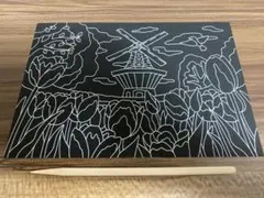 スクラッチアート×オリジナル