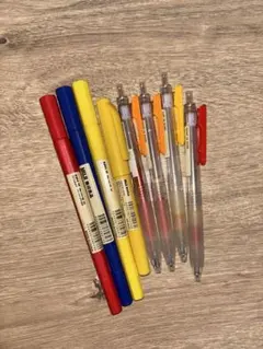 無印良品　ボールペンとマーカー 7本セット