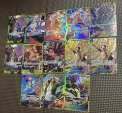 ワンピースカード　SECまとめ13枚