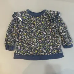 H&M 花柄トレーナー　80