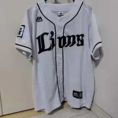 西武ライオンズ 山川穂高モデル ユニフォーム Lサイズ 刺繍タイプ