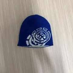Element ニット帽 ビーニー ブルー
