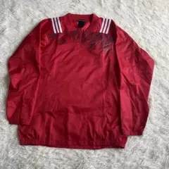 adidasアディダスCLIMASTORMピステ　サッカー　ラグビー　ヤッケ