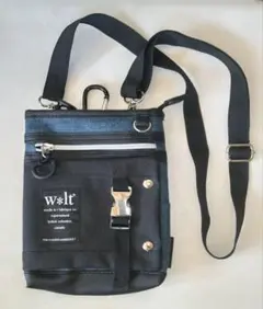 WALT ウォルト ２WAY カラビナ付きシザーバッグ ショルダーバッグ