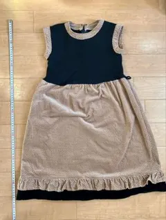 秋 冬 ワンピース チュニック ガールズ 女の子 130 サイズ