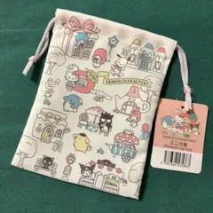 サンリオ ミニ巾着ポーチけろっぴキキララキティシナモンマイメロクロミ♦️残り1点