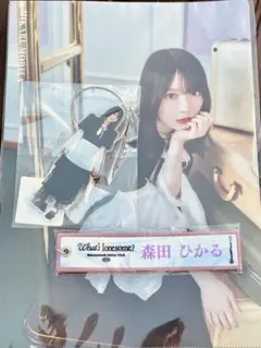 櫻坂46 森田ひかる アクリルキーホルダー クリアファイル ネームタグ