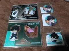 呪術廻戦　まるくじ　Battle Mode　伏黒恵　アクリルジオラマ　缶バッジ