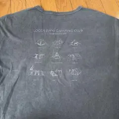 LOGOS DAYS 半袖 Tシャツ チャコールグレー M