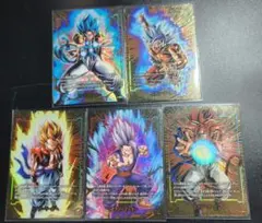 ドラゴンボール フュージョンワールド エナジーマーカー 5枚セット パラレル5枚