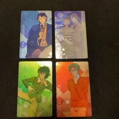 名探偵コナン　メタリックカードコレクション　羽田秀吉　宮本由美　沖矢昴　世良真純