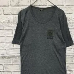 USA製90sヴィンテージTシャツ！シングルステッチグレー古着S 0611