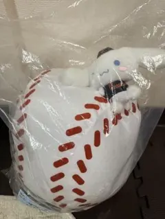 侍ジャパン サンリオ 一番くじ LH賞 シナモロール クッション 新品未使用