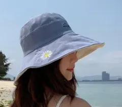 p76【新品】UVカット 日焼け防止 ツバ広帽子 日除け キャップ レディース2