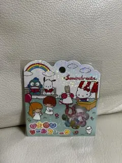 サンリオキャラクターズ　おはじきシールフレーク