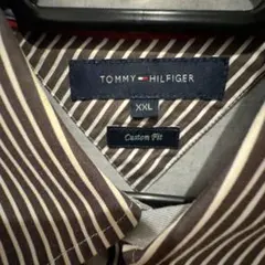 TOMMY HILFIGER ストライプシャツ XXL