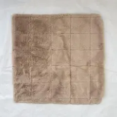 ニトリ クッションカバー スクエアファー ベージュ 45×45cm cSCq5