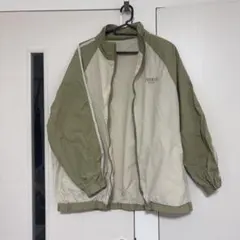 ナイロンジャケット Lサイズ オリーブ/ベージュ