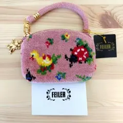 【新品未使用】フェイラー FEILER ハイジ グレースピンク サイドポーチ