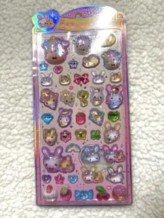 フワフワらびちゃん　うるちゅるポップシール