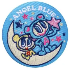 ナルミヤキャラクターズ 刺繍缶バッジ エンジェルブルー