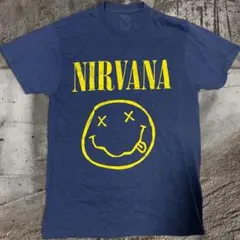【公式ライセンス】NIRVANA ニルヴァーナ スマイル バンドTシャツ古着のサムネイル
