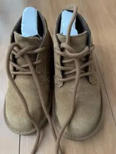 UGG キッズ ブラウンブーツ　ムートン　17センチ