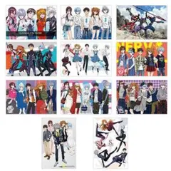 EVANGELION STORE10周年記念ポストカードセット11枚組【未開封】