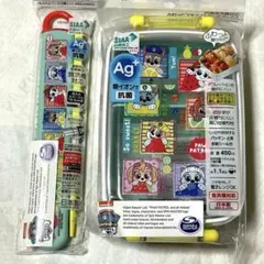 未使用 日本製 パウパトロール 抗菌ランチボックス 箸 箸箱 スケーターのサムネイル