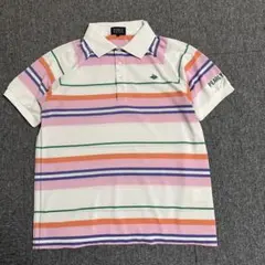 美品 PEARLY GATES ロゴ入り 半袖ポロシャツ - メルカリ