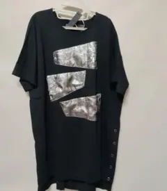 kohAKU　箔　BIGサイズTシャツ　ブラックのサムネイル
