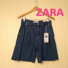 【新品】ZARA☆デニムハーフパンツ