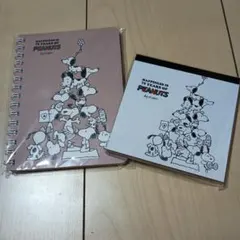 スヌーピー A 6リングノート、メモパッド