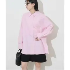 AUNT MARIE’S アントマリーズ オーバーサイズ シャツ ストライプ