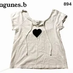 【アニエスベー アンファン】 ハートプリントTシャツ ガーリー 可愛い（12）