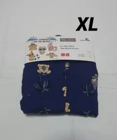 サンリオキャラクターズ リラコ　ユニクロ　ネイビーXL　レーヨンリラコ