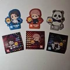 呪術廻戦 コジマコラボ ステッカー まとめ6枚