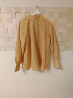 green label relaxingスタンドネックカットソー