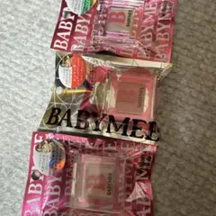 BABYMEE アイシャドウ 3個セット ピンク系 オレンジ系