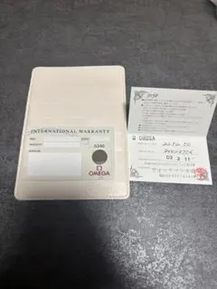OMEGA オメガ 時計用 保証書 ギャランティカード　2252.50 付属品 OMEGA オメガ 時計用 保証書 ギャランティカード 2252.50 付属品