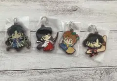 犬夜叉　カプセルラバーマスコット　4個セット